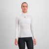 SPORTFUL Cyklistické tričko s dlhým rukávom - LIGHT LUPETTO - biela M
