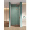 New Trendy Eventa Copper Shine sprchové dvere 80 cm výklopné medená lesklá/priehľadné sklo EXK-6353
