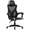 Canyon MCH01, Flow, ergonomické herné kreslo, čierno-biele CNE-MCH01W