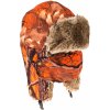 Hunting Zimná čiapka - baranica oranžová kamufláž
