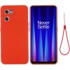VSETKONAMOBIL 127229 RUBBER Ochranný obal pre OnePlus Nord CE 2 5G červený