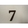 Číslo domové STYRO 14 cm č.7
