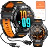 Smart hodinky GlacierX Dash Black čierne
