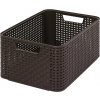 Curver úložný box, STYLE, hnědý, velikost M