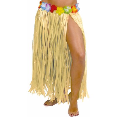 Slamená havajská sukňa 75 cm