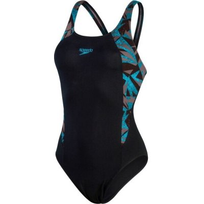 Speedo Hyper Boom Splice Muscleback Black/Bolt/Dove Grey