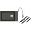 Súprava granitový drez Franke Kanon 125.0716.372, kuchynská batéria Franke Eos 115.0590.044