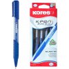 Guľôčkové pero KORES K6 Pen, F - 0,7 mm, modré (38611)