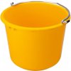 Zosilnené stavebné vedro 12l so stupnicou, žlté