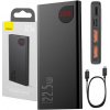 Powerbank Baseus Adaman Metal, 10000mAh, 22,5W (čierna) PPAD070001