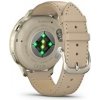 Garmin Venu 4 (41 mm) Zlaté / Bílý silikonový řemínek a Light Sand kožený řemínek, EU (upravit kartu)