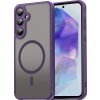 Techsuit – HaloFrost II MagSafe ochranný kryt na Samsung Galaxy A55 5G – fialový