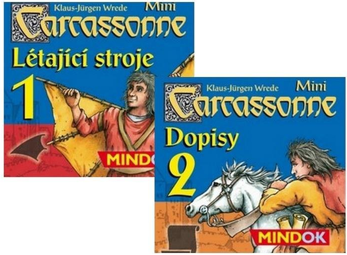 Mindok Carcassonne Mini Set 1 a 2
