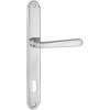 Dverové kovanie TWIN ALT WIEN PW 3000 (CH), kľučka-kľučka, WC kľúč, Twin CH (chróm lesklý), 72 mm
