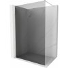 Mexen Kioto-X sprchová stena Walk-in 70 x 200 cm, grafit 10 mm, brúsený nikel - 800-070-101-97-40-X