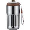 AFF 4211 Termohrnček LCD Coffee 450 ml, strieborný