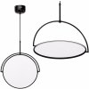 Toolight Toolight, LED stropné svietidlo 50cm APP1427-C, čierna, OSW-06642