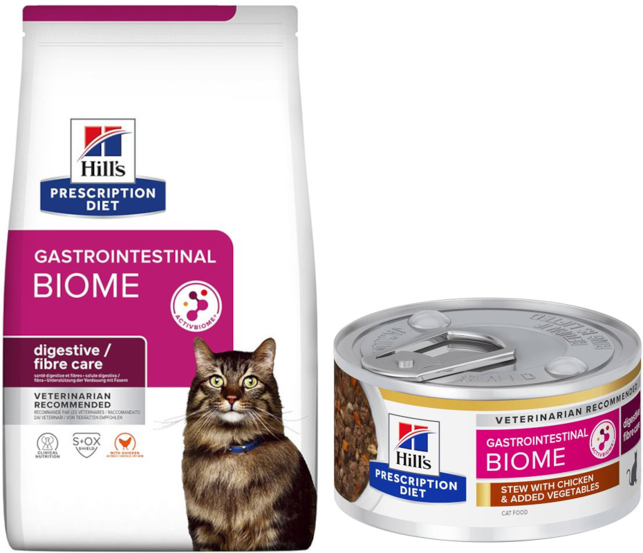 Hill´s Prescription Diet Gastrointestinal Biome s kuracím 3 kg