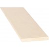 Lišta plochá, Osika, 12x65x2100 mm, kvalita A