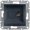 Schneider Electric Schneider ASFORA dátová zásuvka 1x RJ45 cat.5e UTP antracit