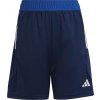 Juniorské futbalové šortky adidas, TIRO 23 SHORTS tmavo modrá,modrá,biela 152