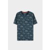 Horizon Forbidden West Men's AOP Short Sleeved T-Shirt blue