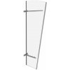 Gutta PT/ET akryl bočná stena strieborná / číra 185 x 60 cm | cena za ks