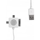 Whitenergy 09983 univerzální Kábel USB 2.0 prenos dát / nabíjanie 100cm