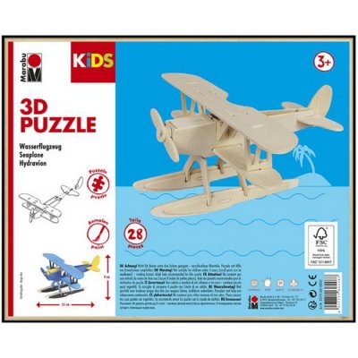 Marabu 3D Puzzle Hydroplán 28 ks