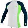 O'Neill Premium Skins L/S Rash Guard white/dayglo/abyss