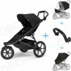 Set 4v1 Thule Urban Glide 3 Black s magnetickou sponou + pláštenka + ochranná sieť + madlo