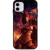 TopQ Zadný silikónový kryt DARK na iPhone 11 Heroes Of The Storm