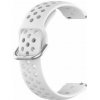 NEOGO SmartWatch Glam / Glam 2 Silicone Dots remienok, White (SGA007C0201)