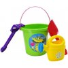 Doloni Sada do piesku - vedierko, lopatka, hrable a krhlička