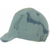 STERNTALER Šiltovka organický mušelín s potlačou dinosaurov green chlapec-47 cm-9-12 m