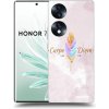 Picasee silikónový čierny obal pre Honor 70 - Užívaj dňa