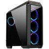 CHIEFTEC skříň STALLION II, ATX, 1x USB-C 3.2, 2x USB 3.1, 1x USB 2.0, 4x 120mm RGB Fan, černá GP-02B-UC-OP