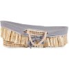 Childhome Mojžišov kôš Boho s matracom + Pokrývka Jersey Marin