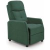 Halmar FELIPE 2 relaxačné kreslo tmavo zelený, BLUVEL #78