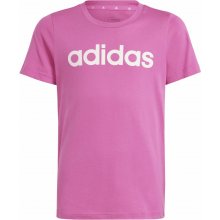 adidas Linear Logo Tee ružová biela