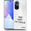Picasee silikónový čierny obal pre Huawei Nova 9 - White Fuel