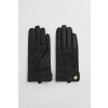 RUKAVICE GANT BUTTONED LEATHER GLOVES BLACK