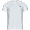 Fred Perry Tričká s krátkym rukávom RINGER T-SHIRT Biela