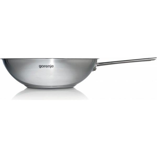 Gorenje Nepřilnavá WOK pánev CHEF'S COLLECTION nerezová ocel 30 cm od 42,6  € - Heureka.sk