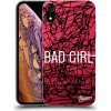 Picasee silikónový čierny obal pre Apple iPhone XR - Bad girl