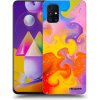 Picasee silikónový čierny obal pre Samsung Galaxy M31s - Bubbles