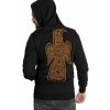 mikina s kapucňou OLD NORSE No Band Čierna