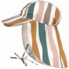 Lässig splash Sun Protection Flap Hat waves pink nature