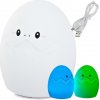 Detská nočná LED lampička EGGi RGB + USB kábel