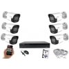 Monitorrs Security IP 6 kamerový set 4 Mpix WTube Plast (6024K6) (Monitorrs Security)